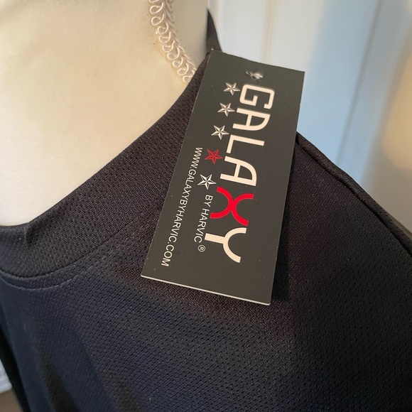 Galaxy By Harvic Athletic Moisture Wicking Fabric Black Men’s Tank Top XXL - Picture 8 of 11